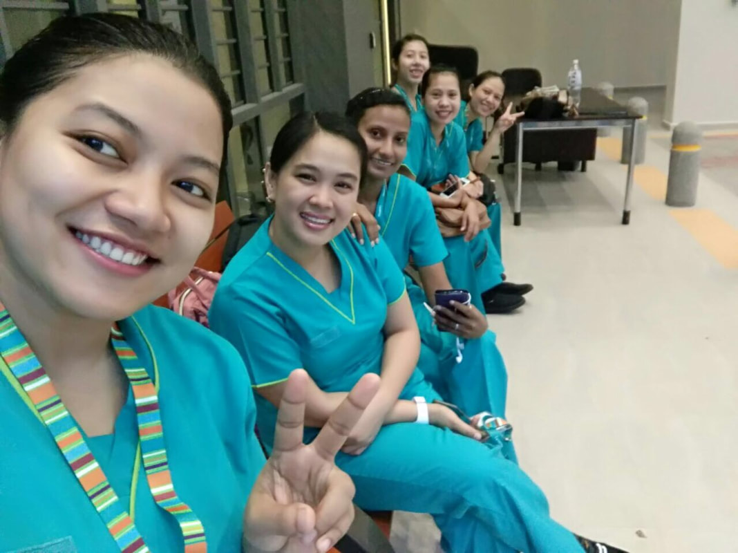 Xedge Resource Nurses and Nursing Aides in Uniform at Workplace